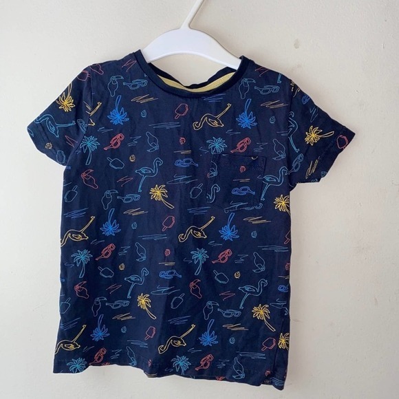 Rebel by primark blue short sleeve T-shirt - Picture 1 of 4